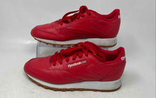 Load image into Gallery viewer, Reebok Mens Classic Leather GY3601 Red Lace-Up Low Top Sneakers Shoes Size 6
