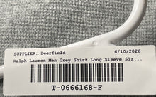 Load image into Gallery viewer, Polo Ralph Lauren Mens Gray Cotton Long Sleeve Crew Neck Pullover T-Shirt Size L
