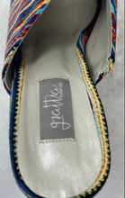 Load image into Gallery viewer, Grattia By Garces Womens Multicolor Slip-On Peep Toe Platform Heels Size 36
