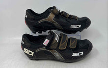 Load image into Gallery viewer, Sidi Womens Bullet 2 Black 2 Bolt Hook And Loop Road Cycling Shoes Size EU 42
