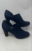 Load image into Gallery viewer, Anne Klein Womens Xolis Blue Round Toe Slip-On Block Pump Heels Size 9.5 M
