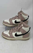 Load image into Gallery viewer, Nike Womens Dunk High DD1869-200 White Beige Black Lace-Up Sneakers Shoes Size 6
