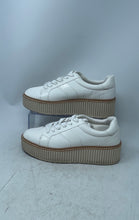 Load image into Gallery viewer, Dolce Vita Womens Brin White Brown Lace-Up Platform Sneaker Shoes Size 8.5
