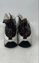 Load image into Gallery viewer, US Sports Womens Black With Cherry Print Round Toe Lace-Up Sneaker Shoes Size 8
