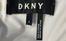 Load image into Gallery viewer, DKNY Womens Beige Floral Print Back Zipper Sleeveless Fit &amp; Flare Dress Size 6
