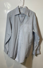 Load image into Gallery viewer, Brooks Brothers Mens Yellow Blue Plaid Print Long Sleeve Dress Shirt Size L
