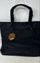 Load image into Gallery viewer, Kenneth Cole Womens Black Double Handle Inner Pocket Zip Top Tote Handbag W/ Tag
