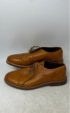 Load image into Gallery viewer, Ben Sherman Mens Leon Brown Leather Cap Toe Lace-Up Oxford Dress Shoes Size 9
