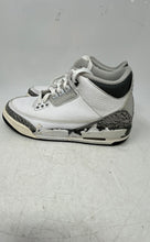 Load image into Gallery viewer, Nike Kids Air Jordan 3 Retro DX6665-100 White Gray Sneaker Shoes Size 5.5Y
