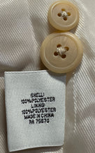 Load image into Gallery viewer, Pronto Uomo Mens Beige Notch Lapel Long Sleeve Two-Button Blazer Jacket Size 2XL
