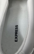 Load image into Gallery viewer, Express Mens White Leather Low Top Closed Toe Slip-On Sneaker Shoes Size 10
