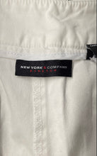 Load image into Gallery viewer, New York &amp; Company Womens White Stretch Straight Leg Dress Pants Size 14
