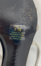 Load image into Gallery viewer, Lauren Ralph Lauren Womens Theresa Silver Tone Open Toe Strappy Heels Size 8.5B
