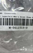 Load image into Gallery viewer, Karl Lagerfeld Mens LF7A4932 Brown Leather Lace-Up Derby Dress Shoes Size 10 M
