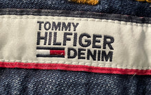 Load image into Gallery viewer, Tommy Hilfiger Mens Blue Denim Medium Wash Straight Leg Jeans Size 29x30
