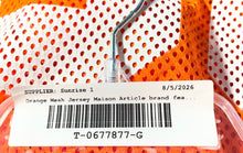Load image into Gallery viewer, Maison Article Unisex Orange Mesh Miami Hurricanes #93 Football Jersey Size L
