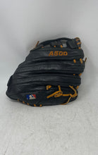 Load image into Gallery viewer, Wilson A500 Black Leather All Positions Right Hand Throw Baseball Glove
