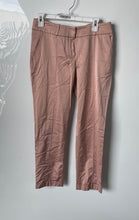 Load image into Gallery viewer, Bebe Womens Pink Flat Front Slash Pockets Straight Leg Ankle Pants Size 6
