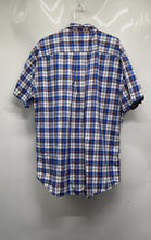 Load image into Gallery viewer, Tommy Hilfiger Mens Blue Printed Collared Button-Up Shirt Size XXL
