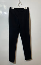 Load image into Gallery viewer, Zara Womens Black Flat Front Sailor Ponte High-Rise Skinny Leg Ankle Pants Sz M
