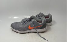 Load image into Gallery viewer, Nike Womens Revolution 3 819303-002 Gray Orange Lace-Up Sneaker Shoes Size 8.5
