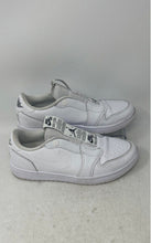 Load image into Gallery viewer, Nike Womens Air Jordan 1 Low Slip White Leather Round Toe Sneaker Shoes Size 7
