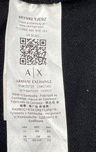 Load image into Gallery viewer, Authentic Armani Exchange Womens Black Long Sleeve Pullover Hoodie Size XL
