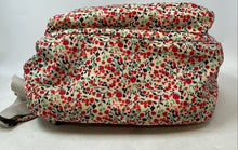 Load image into Gallery viewer, Kipling Womens Red Floral Print Inner Pockets Adjustable Strap Shoulder Backpack
