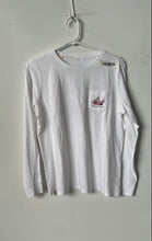 Load image into Gallery viewer, Vineyard Vines Womens White Cotton Long Sleeve Pullover T-Shirt Size Medium
