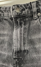 Load image into Gallery viewer, Zara Womens Gray Medium Wash Distressed Pockets Denim Cut-Off Shorts Size 6
