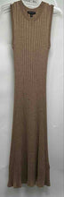 Load image into Gallery viewer, Banana Republic Womens Dark Khaki Ribbed Knit Sleeveless Sweater Dress Size M
