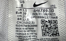 Load image into Gallery viewer, Nike Womens Air Max 270 AH6789-100 White Lace-Up Low Top Running Shoes Size 8
