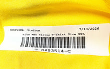 Load image into Gallery viewer, Nike Mens Yellow NBA Los Angeles Lakers LeBron James #23 T-Shirt Sz 2XL W/ Tags
