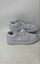 Load image into Gallery viewer, Nike Boys Air Jordan 1 Low Blue Low Top Lace-Up Sneaker Shoes Size 5.5Y
