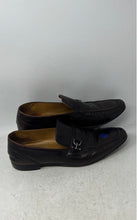 Load image into Gallery viewer, Florsheim Mens Brown Leather Square Toe Slip-On Loafer Shoes Size 45
