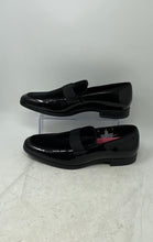 Load image into Gallery viewer, DKNY Mens Black Slip-On Almond Toe Penny Loafer Shoes Size 10.5 M
