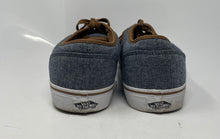 Load image into Gallery viewer, Vans Mens Atwood Brown Denim Low Top Lace-Up Sneaker Shoes Size 12

