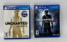 Load image into Gallery viewer, Lot Of 2 Pcs Assorted Naughty Dog Sony PlayStation 4 Teen Rated Video Games
