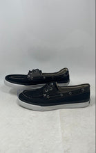Load image into Gallery viewer, Sperry Top-Sider Mens Bahama II STS13348 Black White Slip-On Boat Shoes Sz 11.5M
