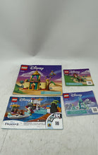 Load image into Gallery viewer, Lot Of 4 Pcs Assorted Lego Disney Large Print Mixed Instruction Manuals Ages 3+
