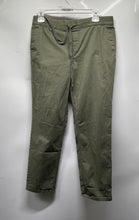 Load image into Gallery viewer, Old Navy Womens Green Elastic Waist Straight Leg Drawstring Trouser Pants Size 6
