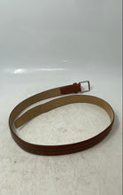 Load image into Gallery viewer, Cole Haan Mens CHRM31286 Brown Perforated Leather Adjustable Dress Belt Sz 36/90
