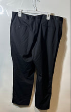 Load image into Gallery viewer, Hugo Boss Mens Black Flat Front Slash Pocket Straight Leg Dress Pants Size 40R

