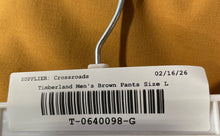 Load image into Gallery viewer, Timberland Mens Brown Elastic Waist Pockets Pull-On Jogger Pants Size Large
