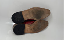 Load image into Gallery viewer, Stacy Adams Mens Ricoletti Red Black Oxford Dress Shoes Size 10.5M No Laces

