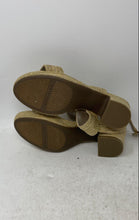 Load image into Gallery viewer, Anne Klein Womens Padrino Beige Open Toe Block Heel Slingback Sandals Size 9M
