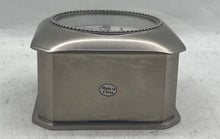 Load image into Gallery viewer, Vintage Pottery Barn Golden Gate Stainless Steel Metal Table Clock Not Tested
