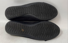 Load image into Gallery viewer, London Fog Collection Womens Black Round Toe Slip-On Ballet Flats Size 7.5W
