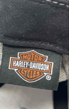 Load image into Gallery viewer, Harley-Davidson Mens Gray Thunderbolt Embroidered Logo Baseball Cap
