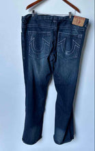 Load image into Gallery viewer, True Religion Womens Blue Denim Pockets Straight Leg Bootcut Jeans Size 42
